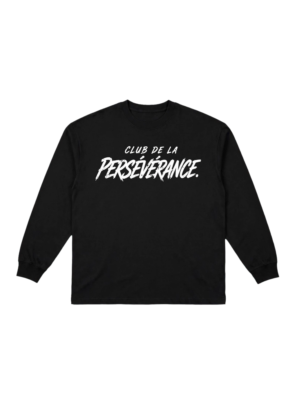 PERSÉVÉRANCE Longsleeve Black Signature