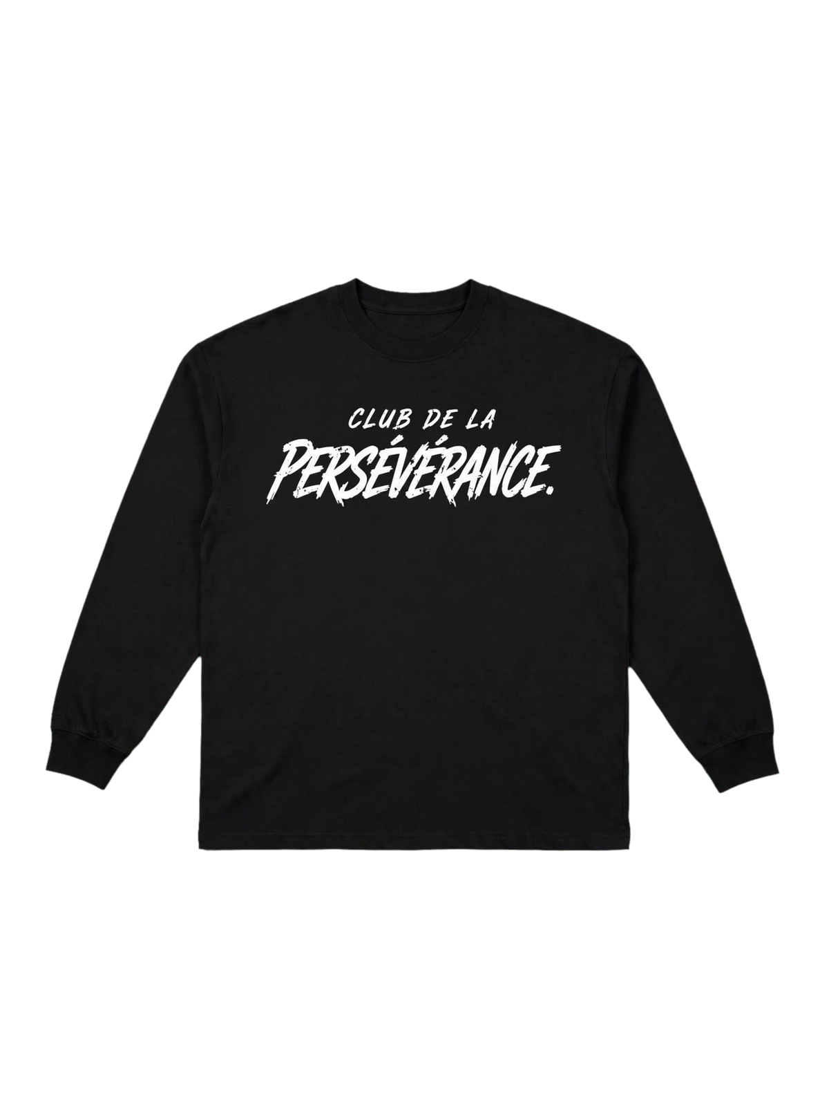 PERSÉVÉRANCE Longsleeve Black Signature