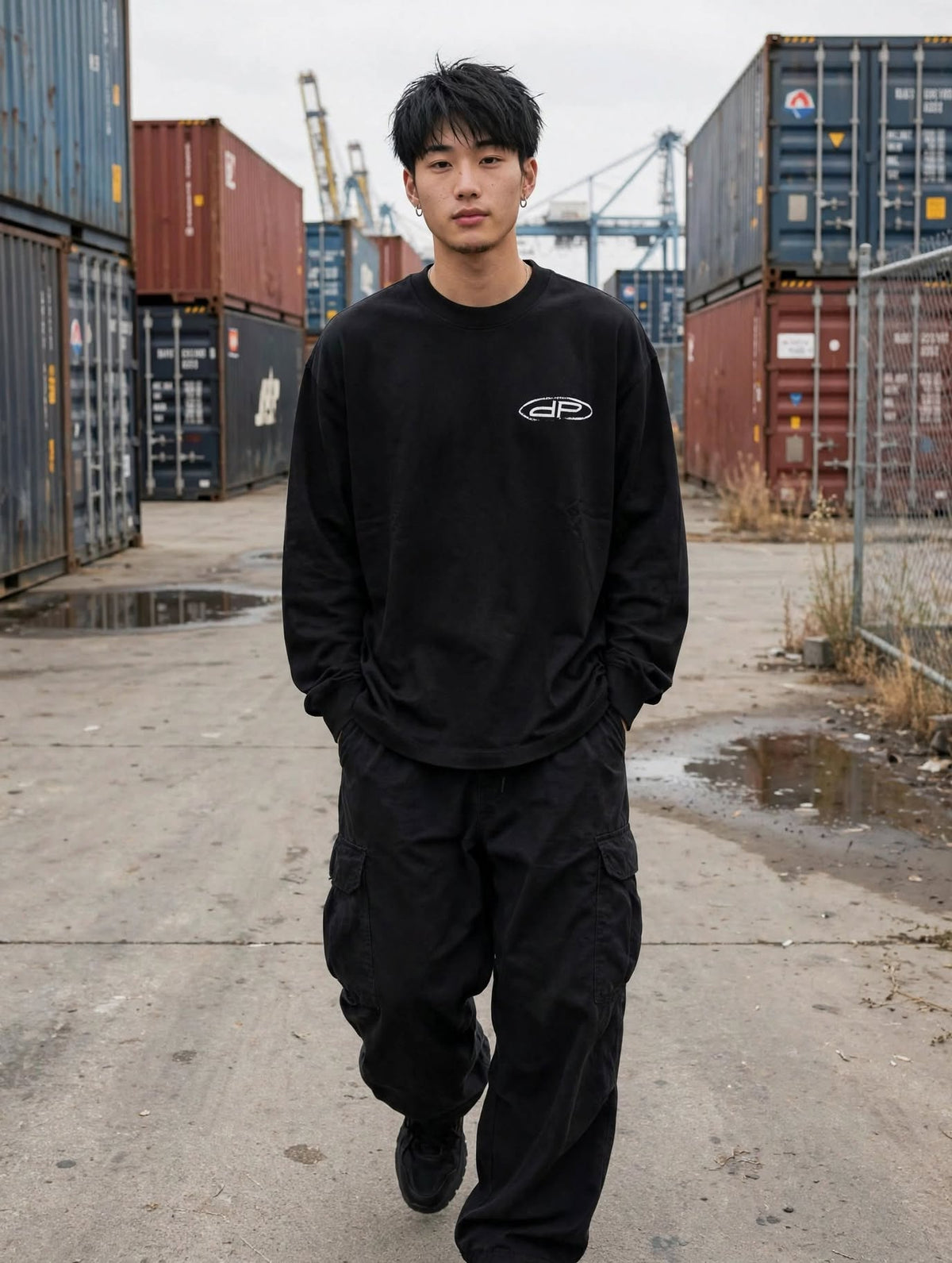 PERSÉVÉRANCE Longsleeve Black Signature